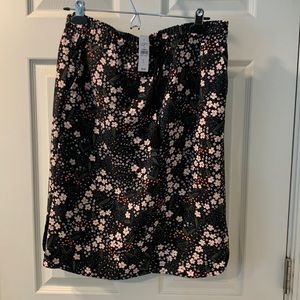 Floral Loft Knee Length Skirt